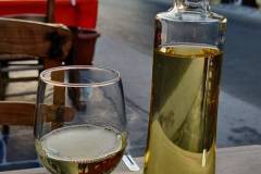 Wine at Camaron Taverna