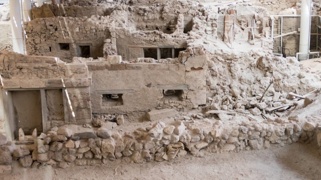 Akrotiri archaeological site