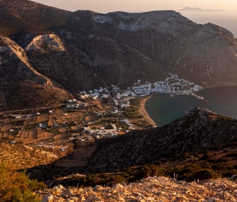 View of Kamares from Agios Simeon Church