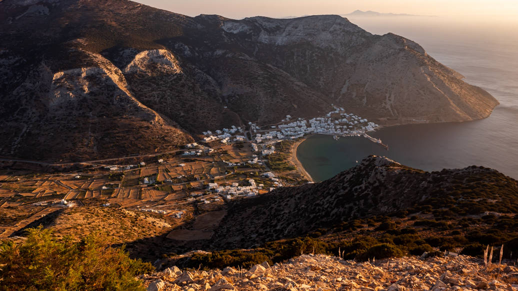 View of Kamares from Agios Simeon Church