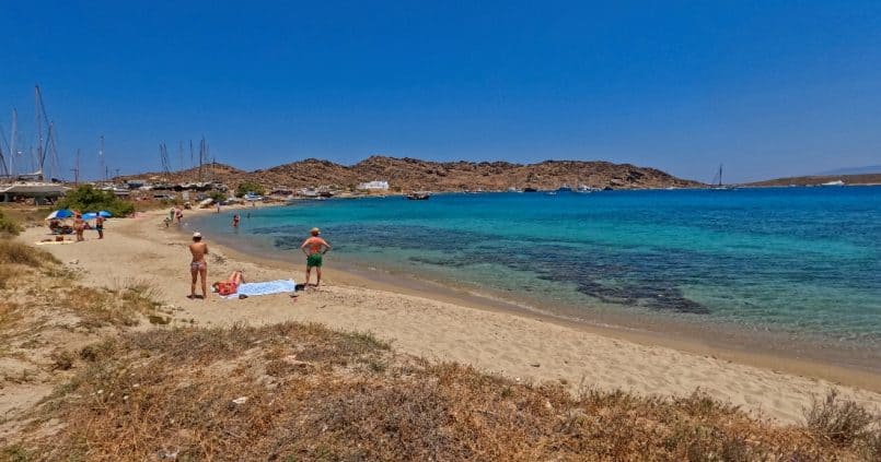 Kalamia Beach Paros