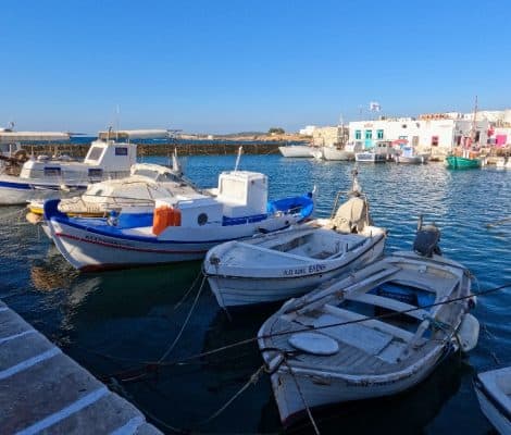 Naousa Harbour Area