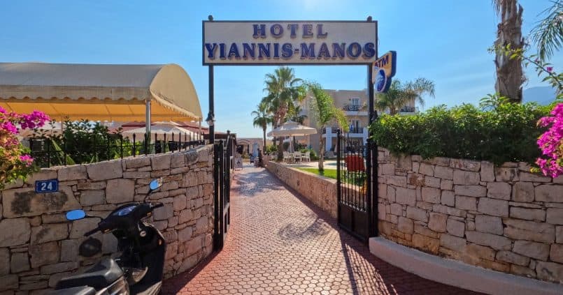 Yiannis Manos Hotel, Malia, Crete