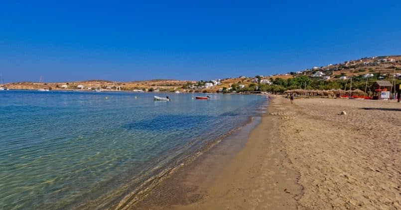 Livadia Beach and Parikia Beach