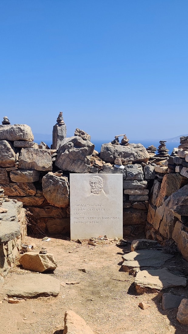 Ios Homer's Tomb Headstone