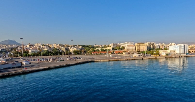 Day 71: Travelling from Stalis, Crete, to Aegina via Piraeus