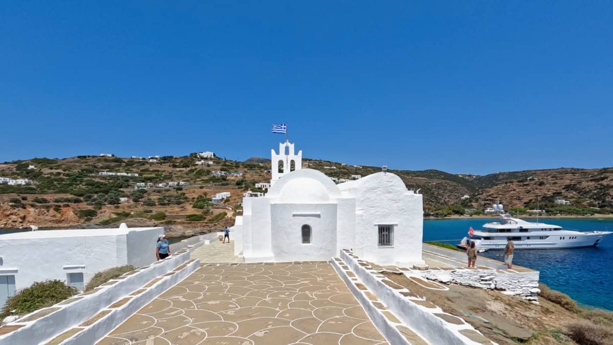 Chrisopigi Monastery on Sifnos