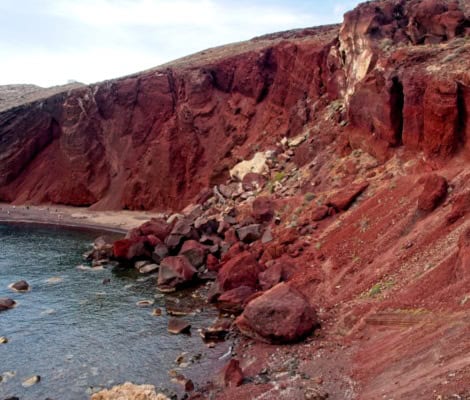 Red Beach Santorini