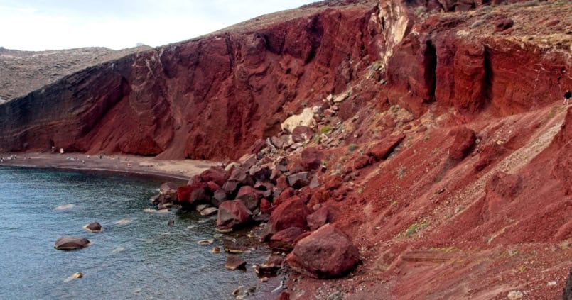 Santorini Day 2: Estate Argyros Winery, Ancient Thira, Kamari and Red Beach
