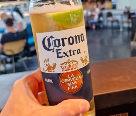 Corona at Manchester Airport