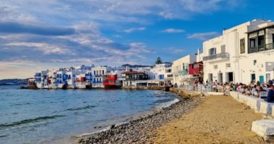 Little Venice photo spot on Mykonos