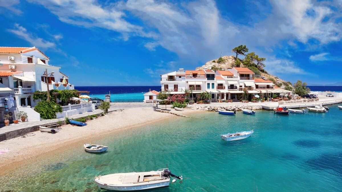Kokkari Village Beach, Samos
