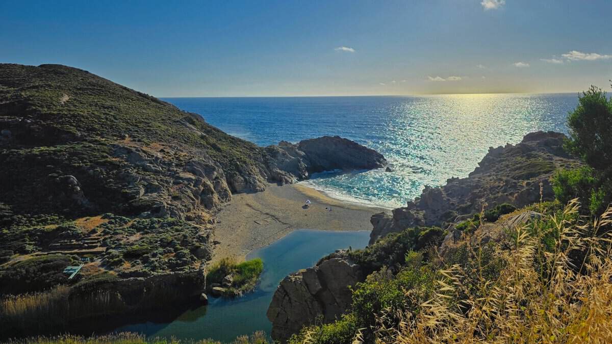 Nas Beach Sunset Ikaria