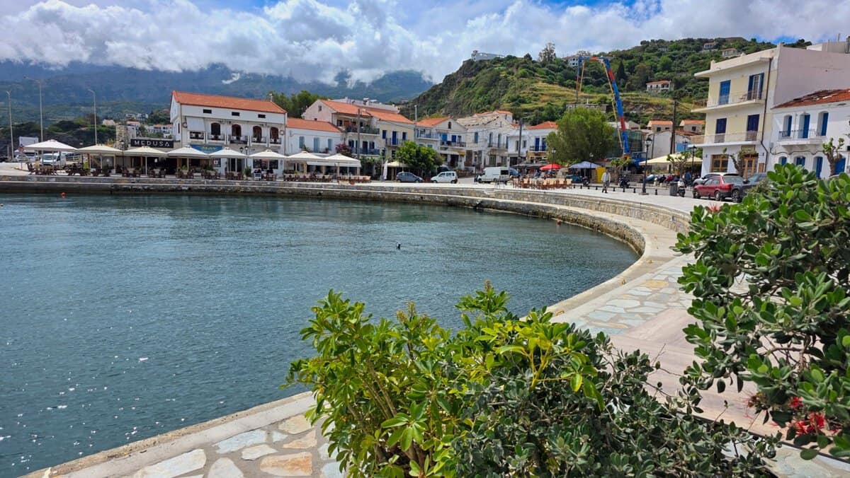 Evdilos Harbour Ikaria