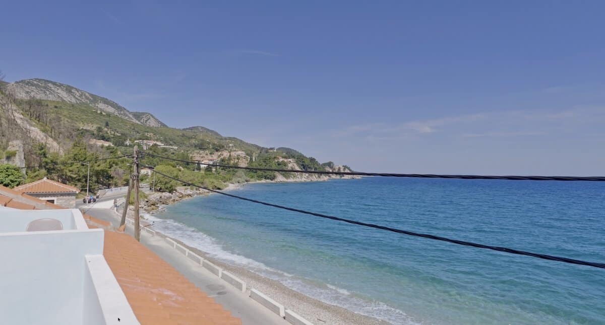 Balcony view from Kate Apartments, Kokkari, Samos
