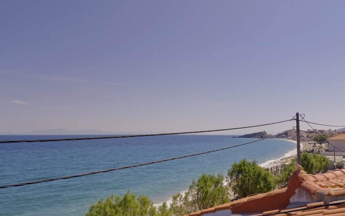 Balcony view from Kate Apartments, Kokkari, Samos